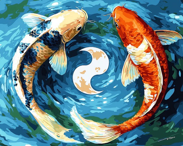 Koi in Harmony Koi in Harmony