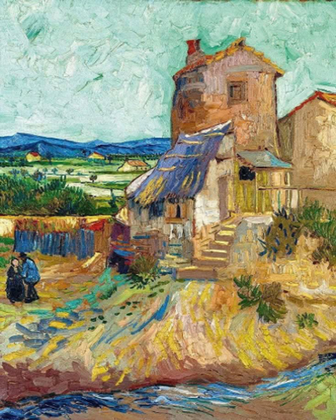 The Old Mill 1888 by Van Gogh The Old Mill 1888 by Van Gogh