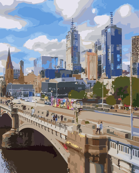 Vibrant Melbourne City Vibrant Melbourne City