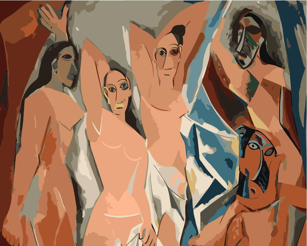 Les Demoiselles d Avignon by Picasso Les Demoiselles d Avignon by Picasso