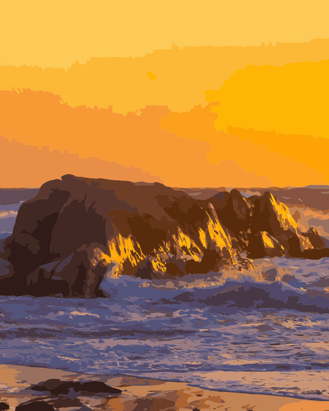 Ocean Sunset Ocean Sunset