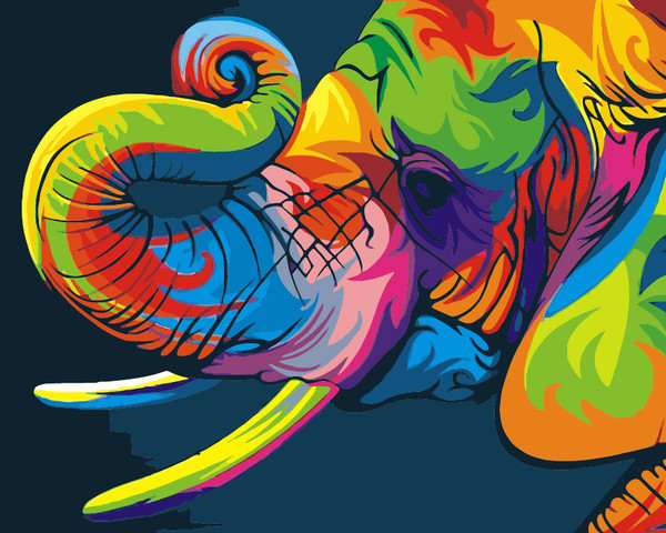 Colourful Elephant Colourful Elephant
