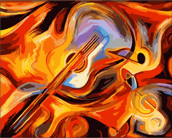 Violin Abstract Violin Abstract