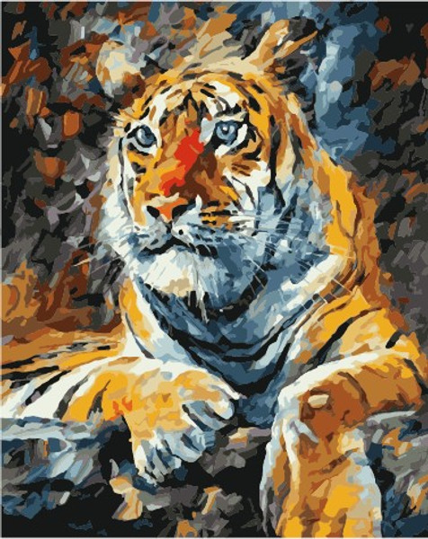 colourful tiger colourful tiger