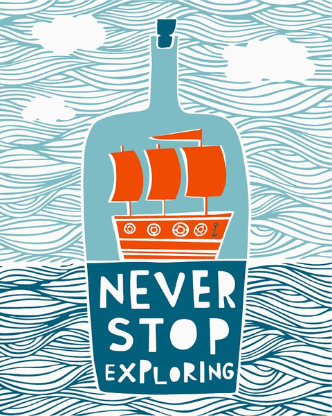 Never Stop Exploring Never Stop Exploring