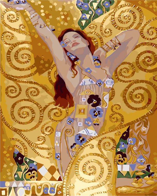 Artistic Klimt Paint by Numbers