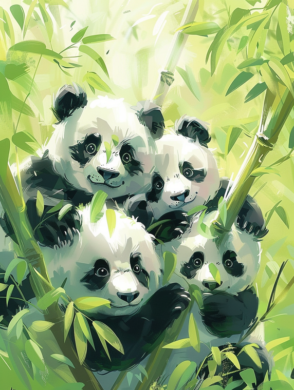 Panda Family