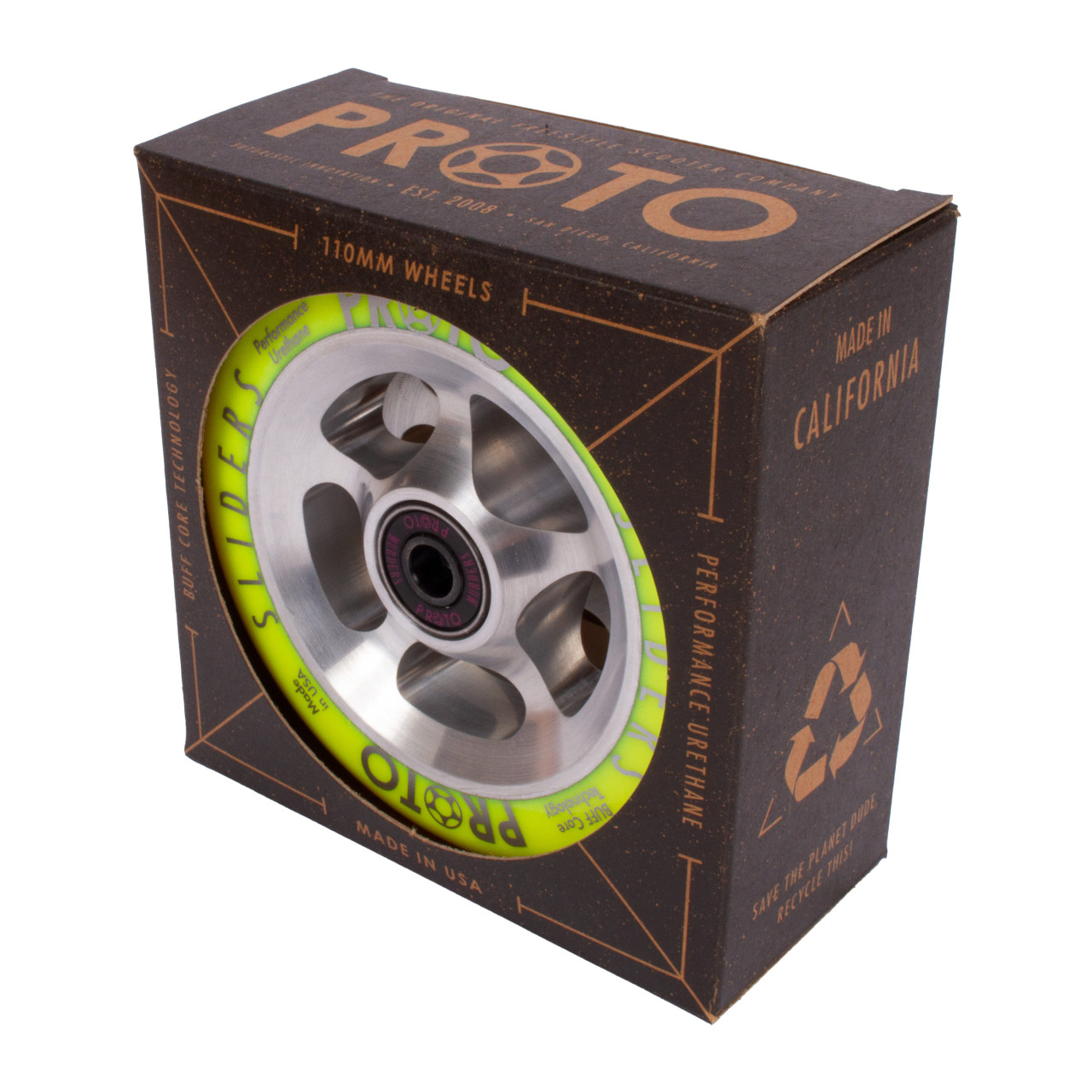 softヒラクランク150F L-BILL PROTO YELLOW Reflective Conspicuity Tape, Solid Yellow, Rolls of 150' x 2