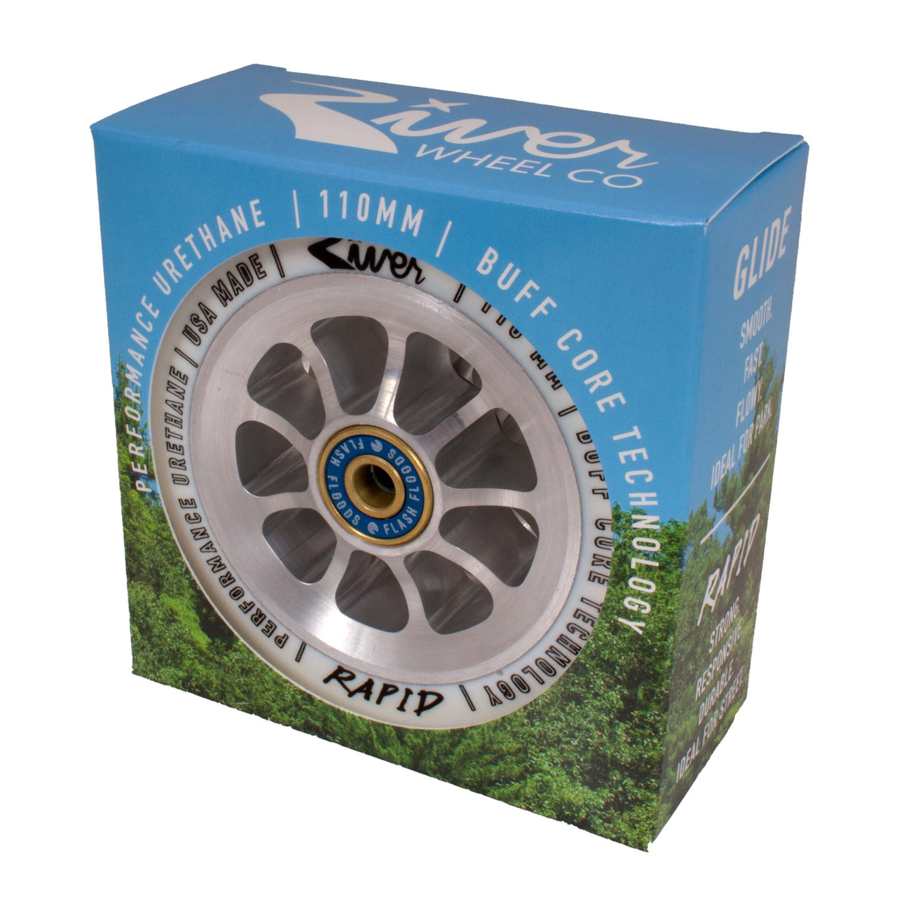River Wheel Co. Rapids 110mm Wheels