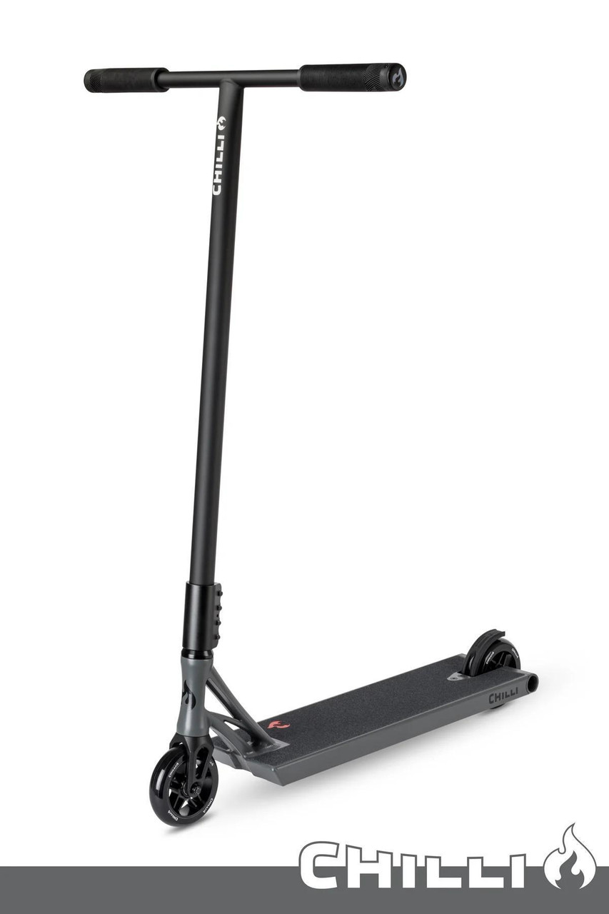 Chilli - Zeppelin Dark Grey/Black Street Scooter - OC Pro Scooters