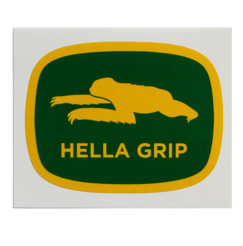 Hella Grip – Josh Sloth Stickers (Green & Yellow)