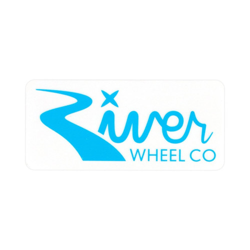 River Wheel Co. Rectangle Sticker