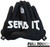 Handup Vented Gloves - Topo Map Black