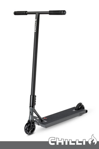Chilli - Zeppelin Dark Grey/Black Street Scooter - OC Pro Scooters