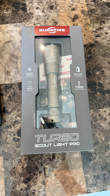 *OPEN BOX/DEMO* Surefire M640 Dual Fuel Turbo Scout Light Pro Tan *OPEN BOX/DEMO* Surefire M640 Dual Fuel Turbo Scout Light Pro Tan