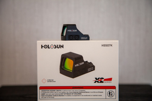 Holosun 507K Red 32 MOA Circle w/ 2 MOA Dot