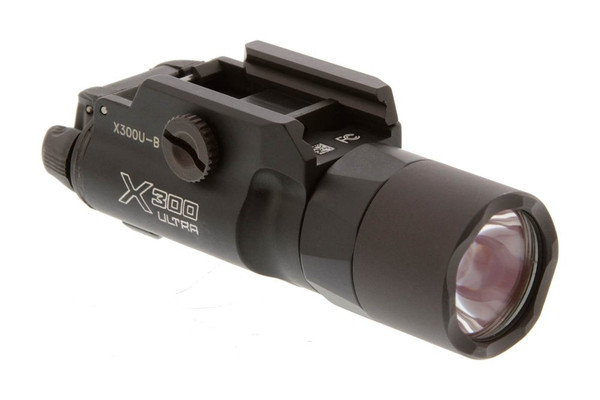 SureFire X300U Ultra Handgun Weapon Light with Thumbscrew- 1000-Lumens Black