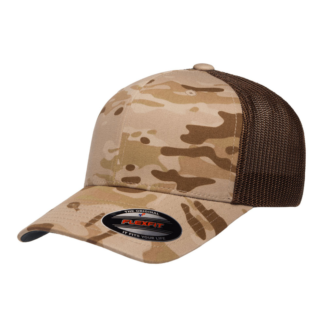 Flexfit Multicam Trucker Mesh Cap - One Dozen | The Jac Hat