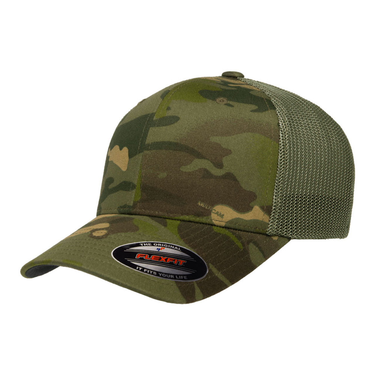 Flexfit Multicam Trucker Mesh Cap - One Dozen | The Jac Hat