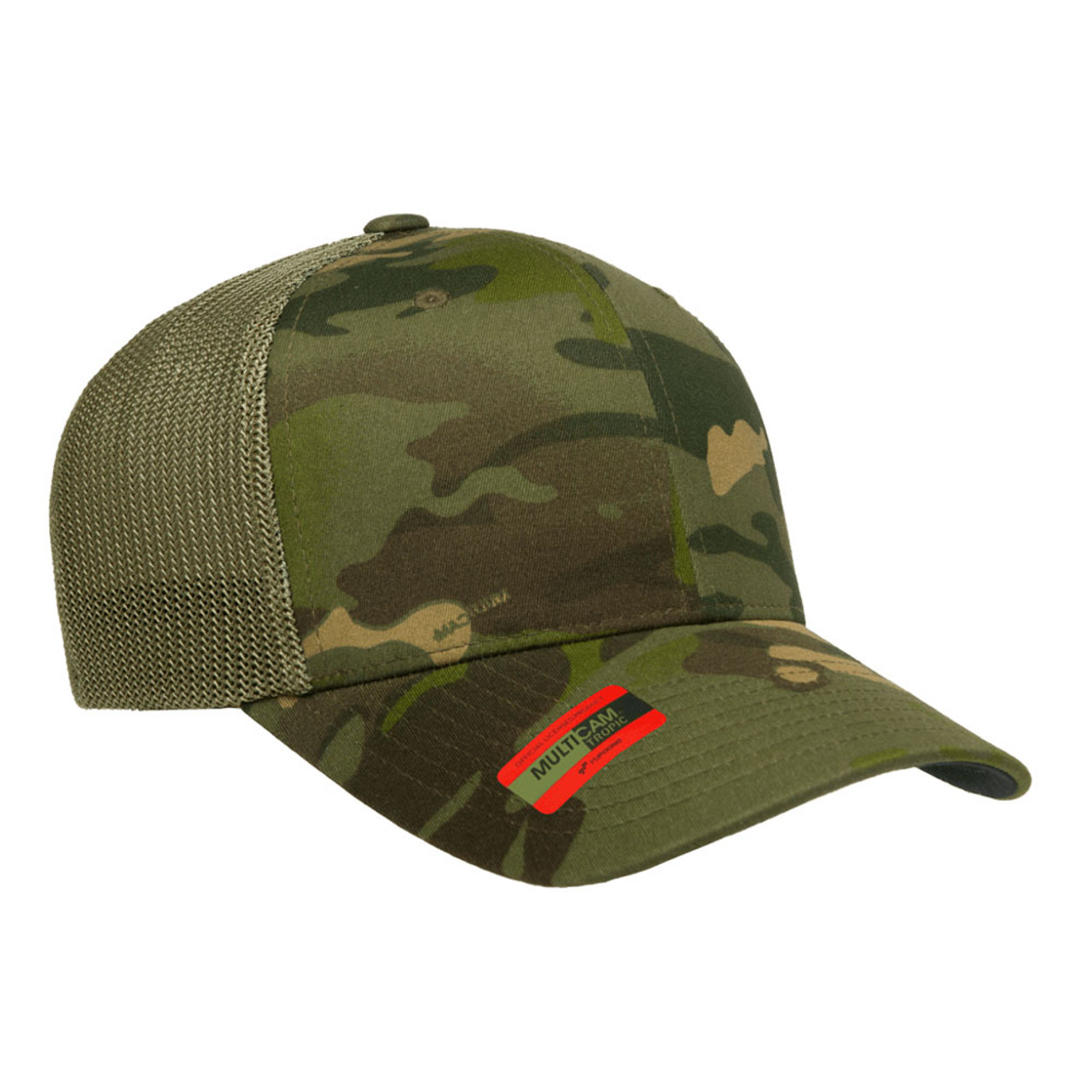 Flexfit Multicam Trucker One | The Hat Cap Dozen - Mesh Jac