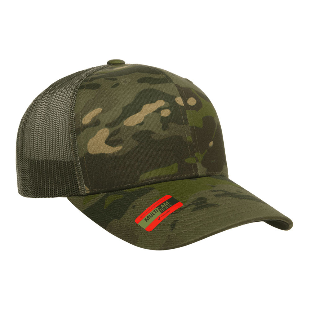 YP Classics Multicam Retro Trucker Cap 