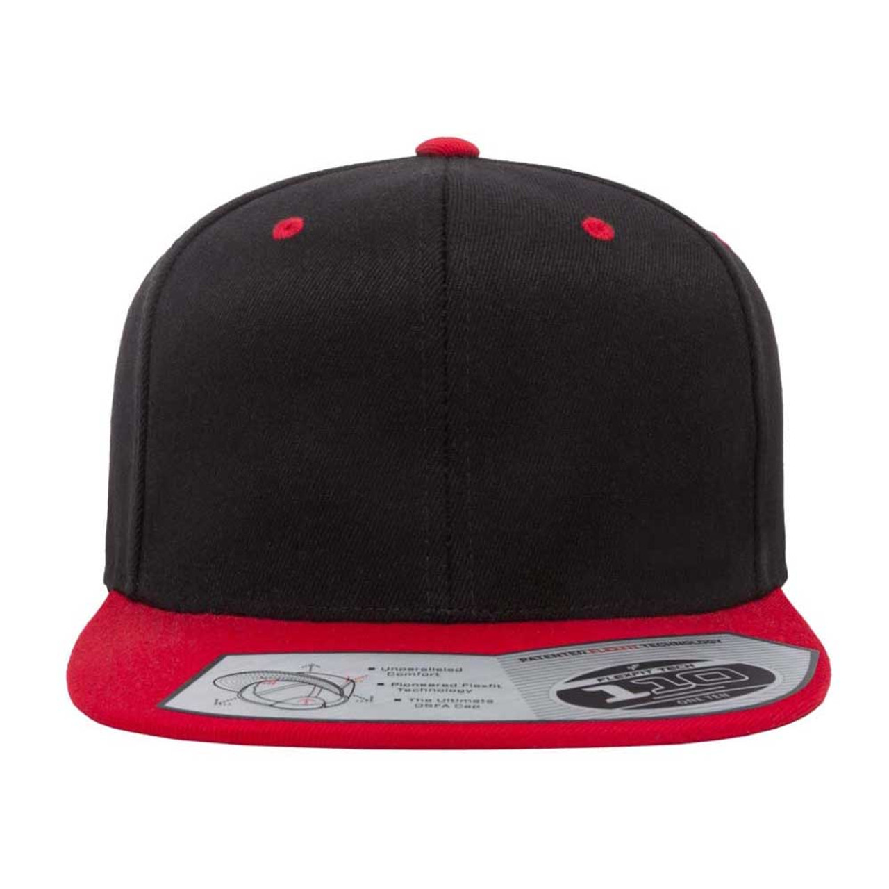 Flexfit 110® Premium Snapback Cap 2-Tone - One Dozen | The Jac Hat | Flex Caps