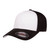 Flexfit Trucker Mesh Cap 6511W Black White Black - White Front Panels 6511W Black White Black - One Dozen