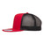 YP Classics Classic Trucker Cap 6006T Red Black - 2-Tone 6006T Red Black - One Dozen