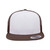 YP Classics Classic Trucker Cap 6006W Brown White Brown - White Front 6006W Brown White Brown - One Dozen