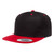 YP Classics Premium Snapback Cap 6089Mt Black Red - 2-Tone 6089Mt Black Red - One Dozen