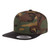 YP Classics Premium Snapback Camo Cap 6089Tc Green Camo Black - 2-Tone 6089Tc Green Camo Black - One Dozen