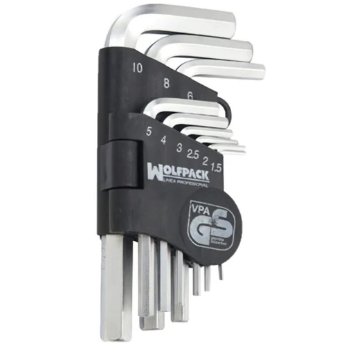 Juego Llaves Allen 9 Piezas Wolfpack