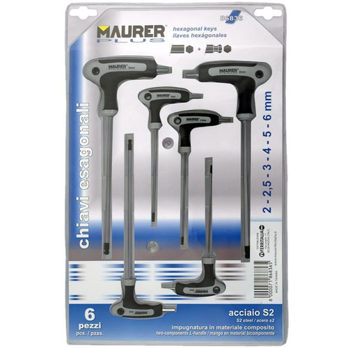 Juego 6 Llaves Allen T Maurer