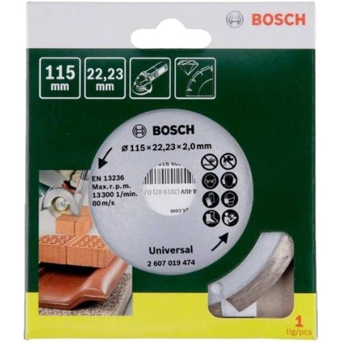 Disco Diamante Construcción General Bosch