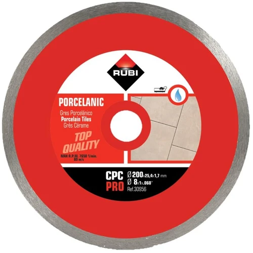Disco Diamante Porcelánico CPX Rubi