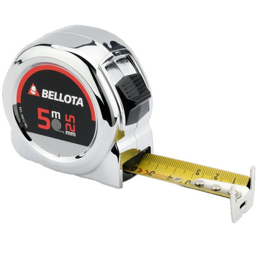 Flexómetro Cromado 50012 Bellota