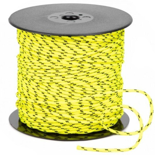 Rollo Cordelería Nylon Trenzada Amarillo