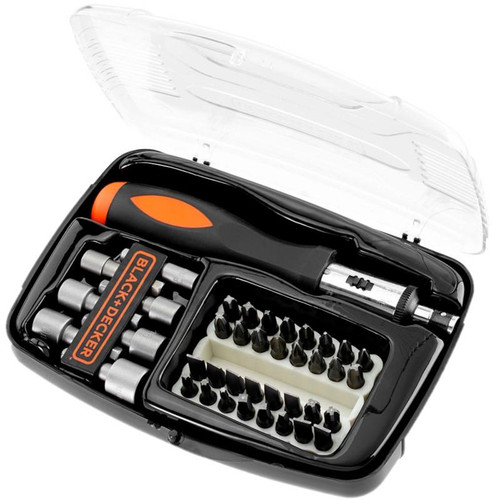 Juego Carraca 40 Piezas Black+Decker