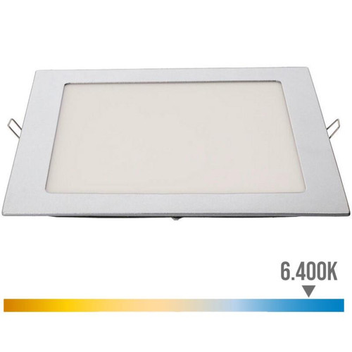 Downlight Led Empotrable 20W Cromo 20x20CM