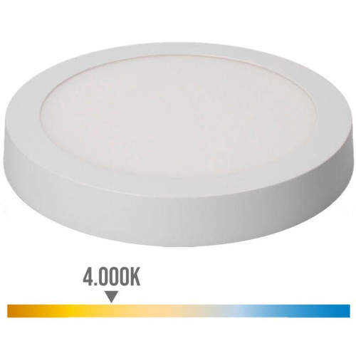 Downlight Led Superficie 20W Ø22CM Blanco