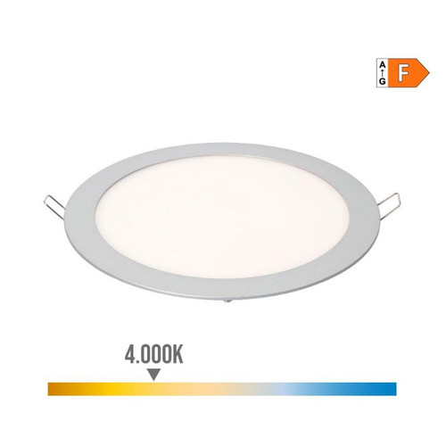 Downlight Led Empotrable 20W Cromo Ø20CM