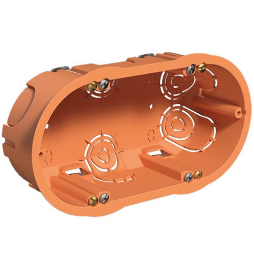 Caja De Luz Redonda Doble Pladur