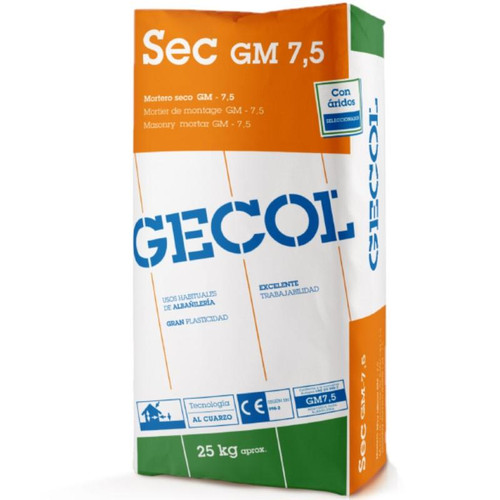 Saco Mortero Preparado Gecol