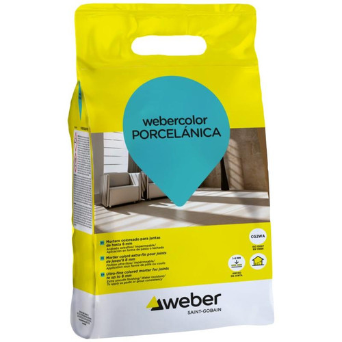Saco Webercolor Junta Porcelánica