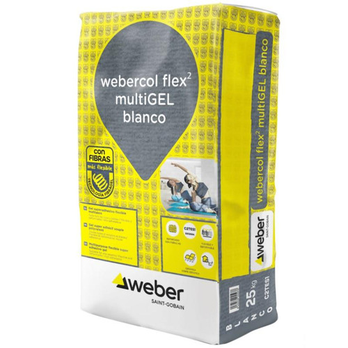 Saco Pegamento Webercol Superadhesivo Flex Multigel