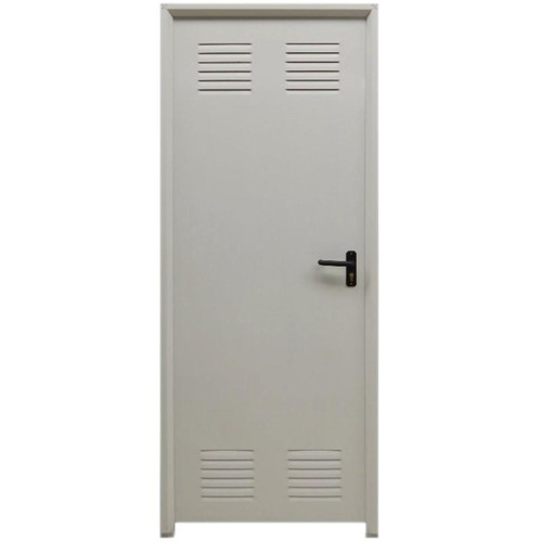 Puerta Chapa Izquierda Con Rejilla Blanca