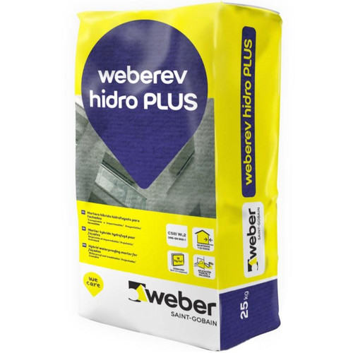 Saco Mortero Revoco Weberev Hidro Plus