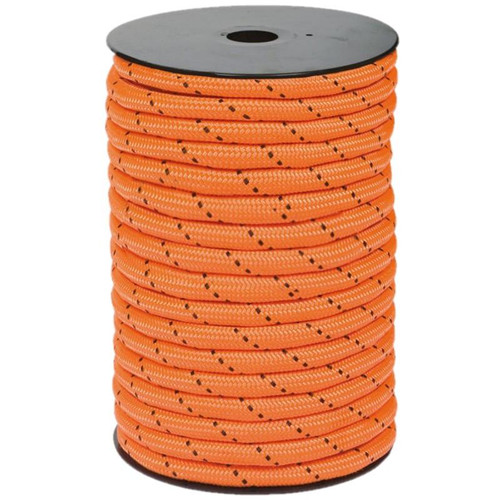Rollo Cordelería Nylon Trenzada Naranja 25 Metros