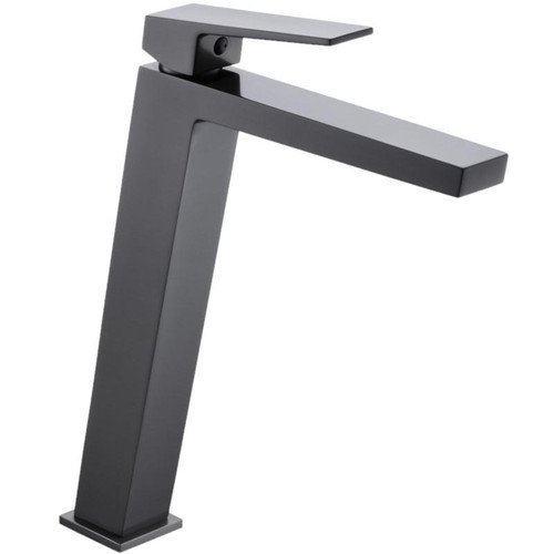 Monomando Lavabo Alto Art Black Gun Metal Imex