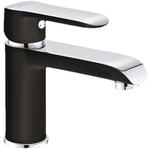 Monomando Lavabo Misuri Negro Aquassent